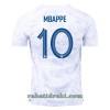 Frankrike Mbappé 10 Borte VM 2022 - Herre Fotballdrakt